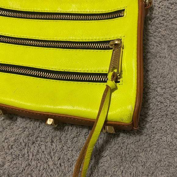 Rebecca Minkoff Neon Mini Zip Crossbody Bag - Picture 5 of 9